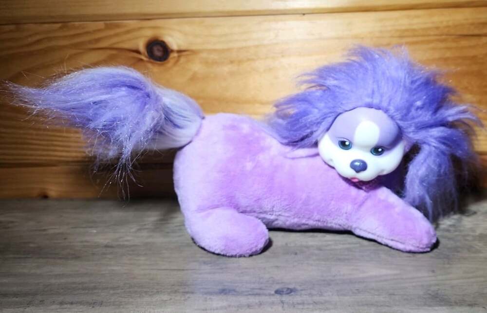 Puppy Surprise Purple Just Play 2015 Stuffed Animal Toy No Puppies